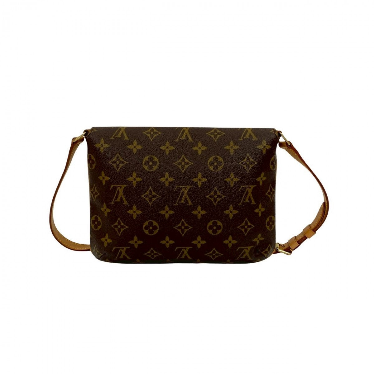 LOUIS VUITTON Shoulder Bag leather Brown Monogram M tte Tango