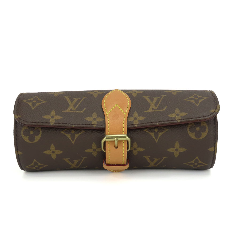LOUIS VUITTON Other accessories M47530 Monogram Brown Etui ・ 3 Montor