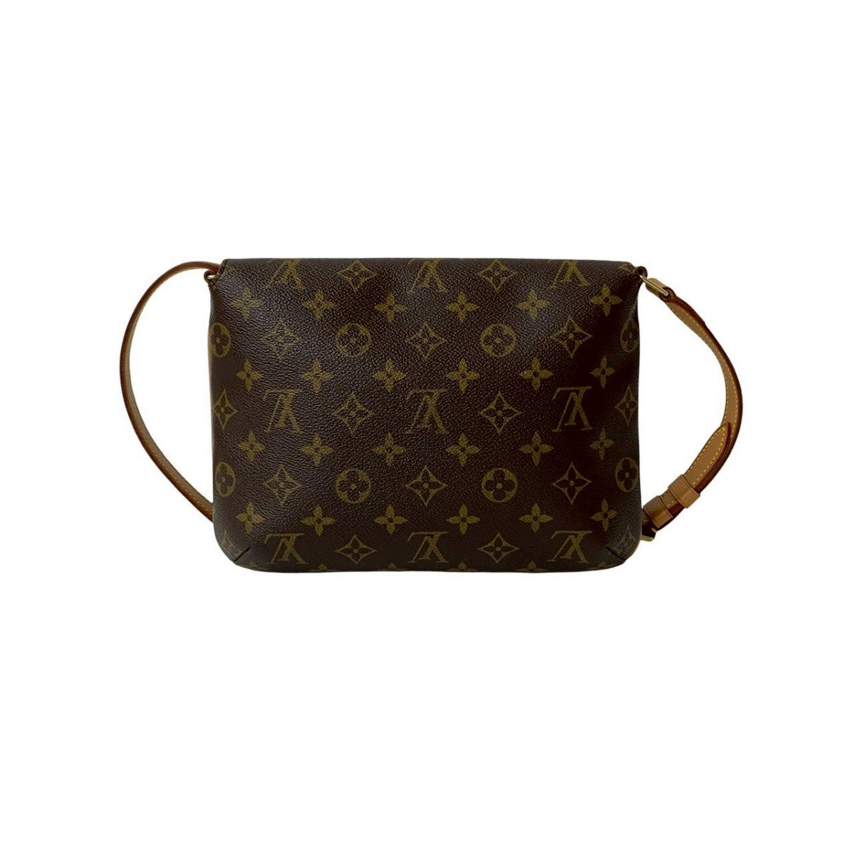 LOUIS VUITTON Shoulder Bag leather Brown Monogram M tte Tango