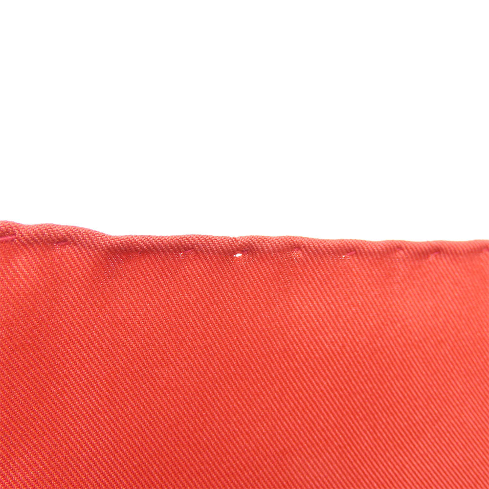 HERMES scarf silk Red Carre90 Women  d