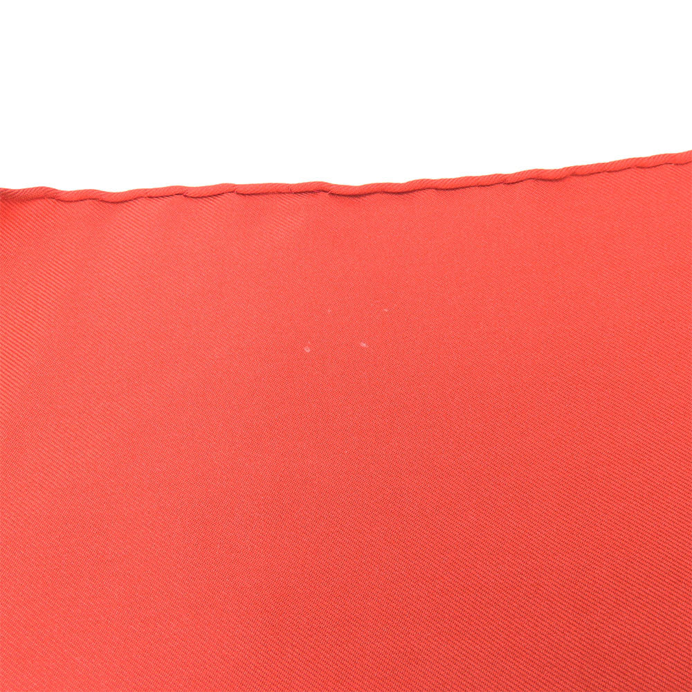 HERMES scarf silk Red Carre90 Women  d