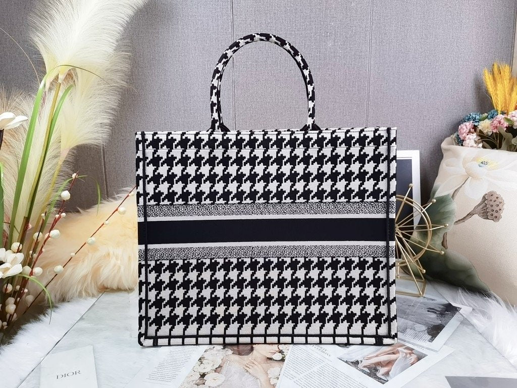 Top Quality Large Book Tote Black, For Women, Womens Handbags 16.5in/42cm CD