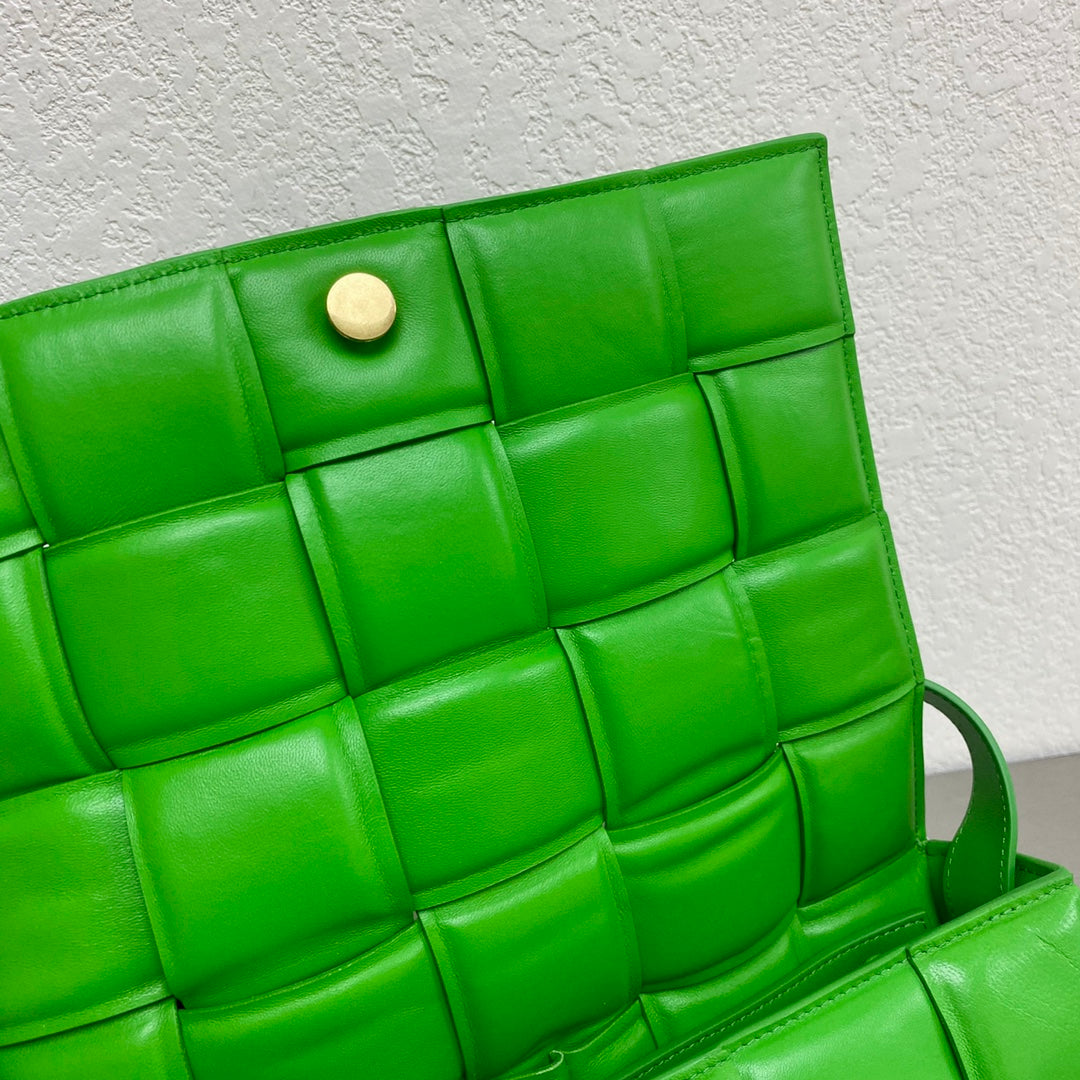 Top Quality Padded Cassette Green, For Women, Women’s Bags 10.2in/26cm 591970VCQR13724