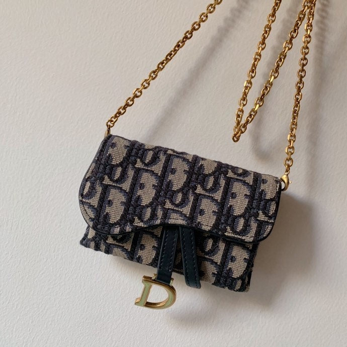 Top Quality Mini Obilique Belt Bag For Women 4.5in/12cm CD