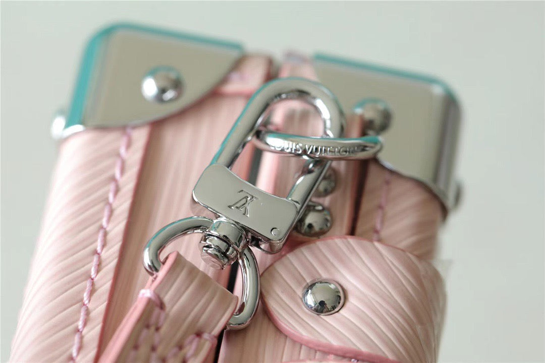 Top Quality Petite Malle Epi Light Pink For Women,  Shoulder And Crossbody Bags 7.9in/20cm Top Quality 