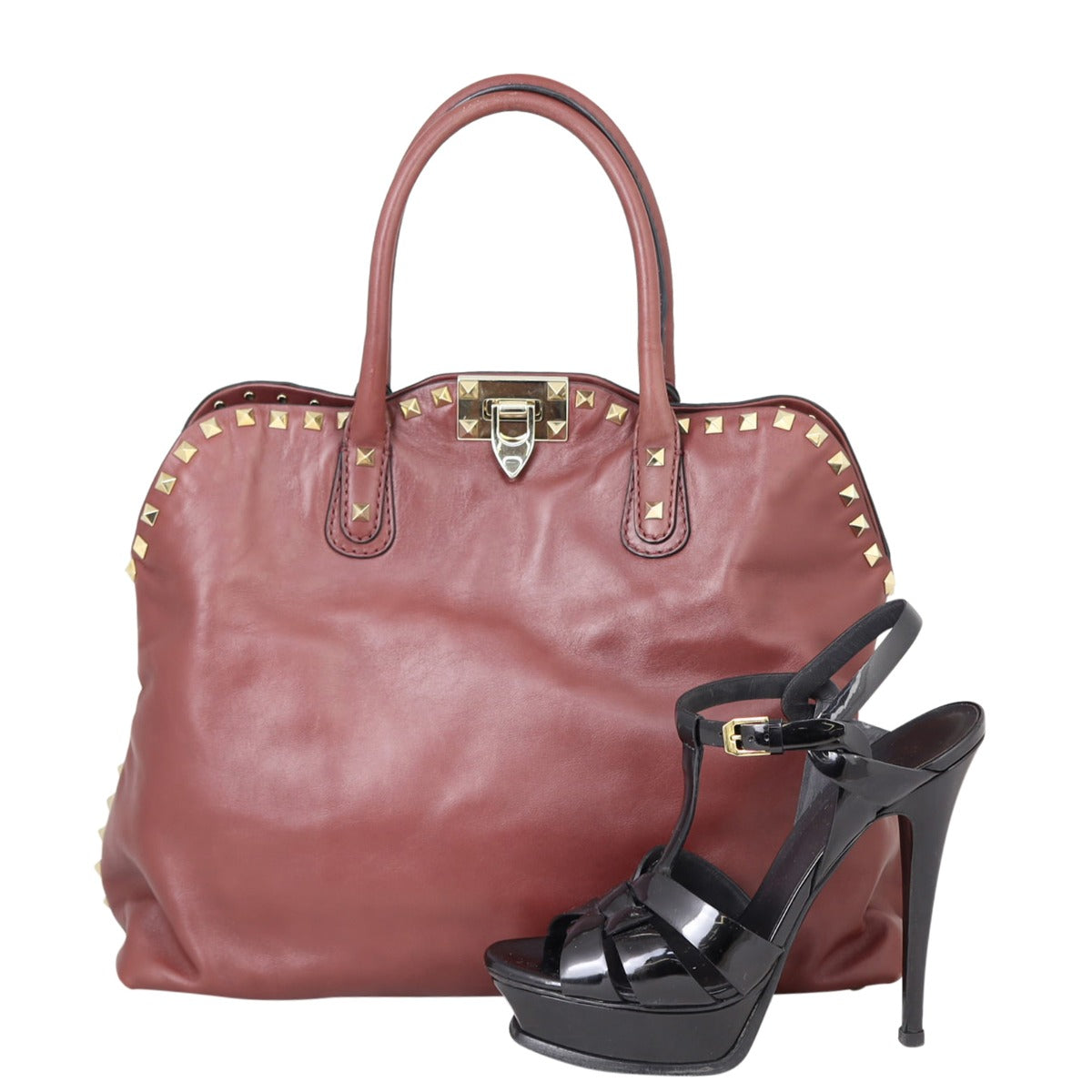 Valentino Rockstud Dome Tote