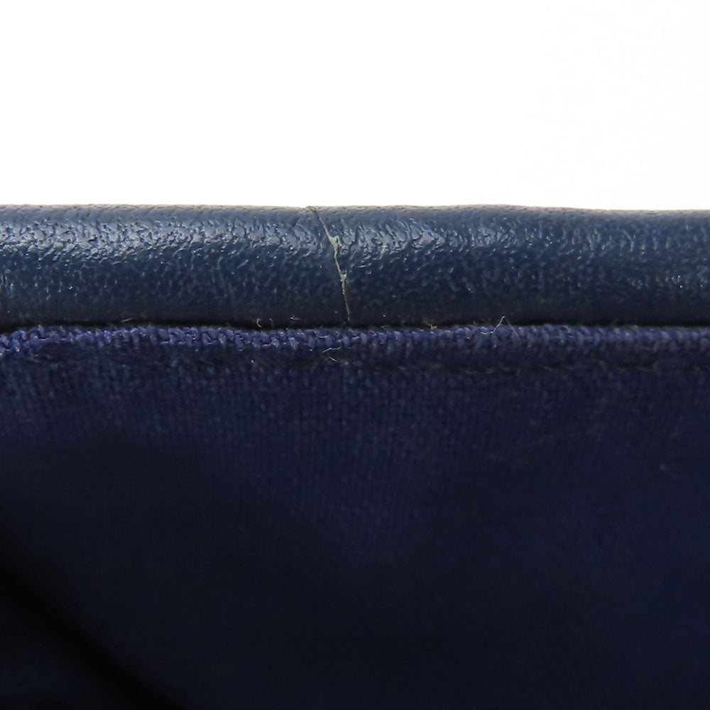 HERMES Tote Bag Leather, Polyester Navy Amedabadiago PM unisex(Unisex)  d