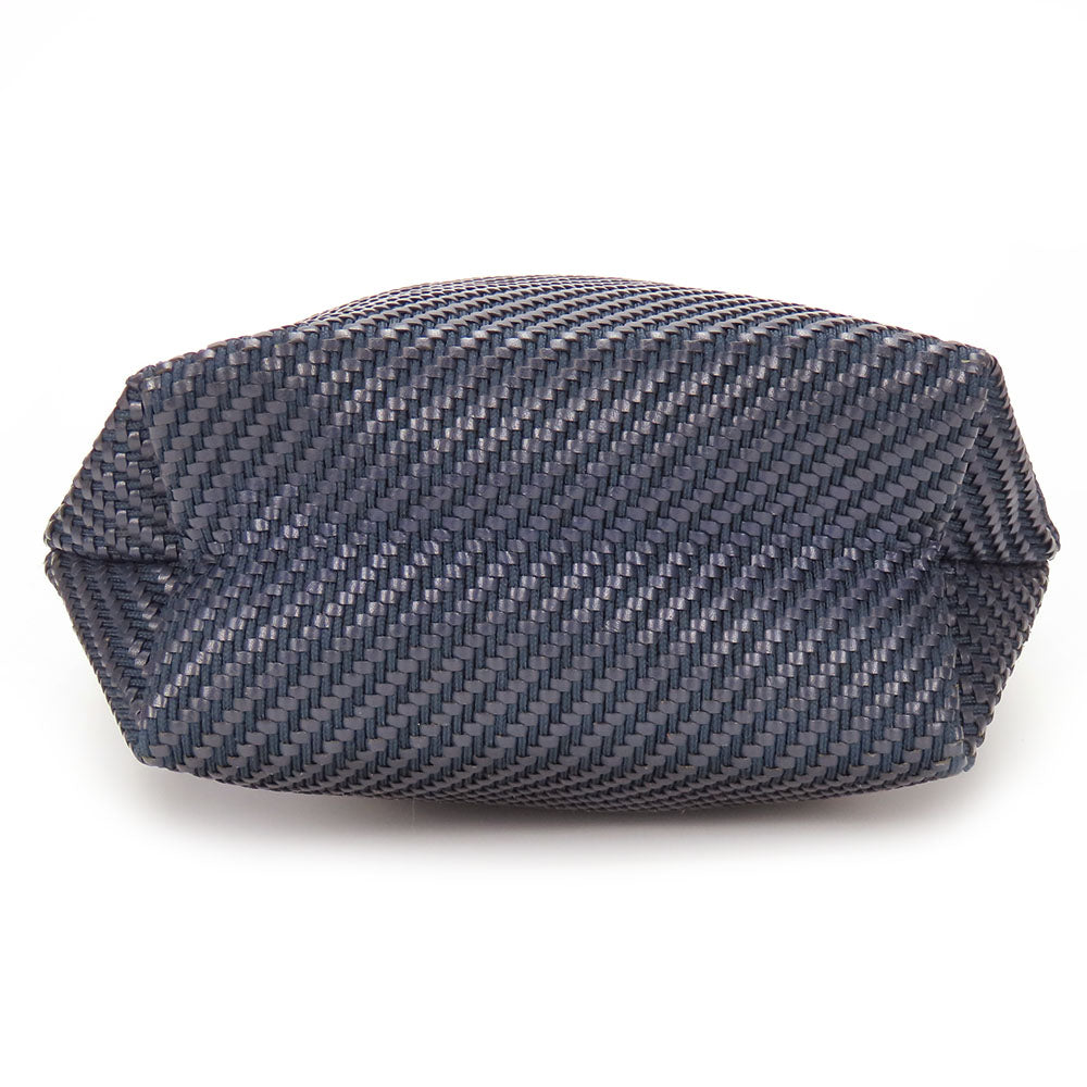 HERMES Tote Bag Leather, Polyester Navy Amedabadiago PM unisex(Unisex)  d