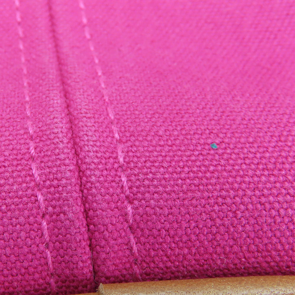 HERMES Tote Bag canvas pink Panier de Plage MM Women  d