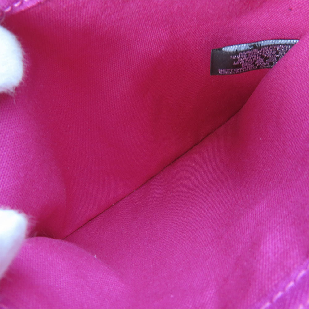 HERMES Tote Bag canvas pink Panier de Plage MM Women  d