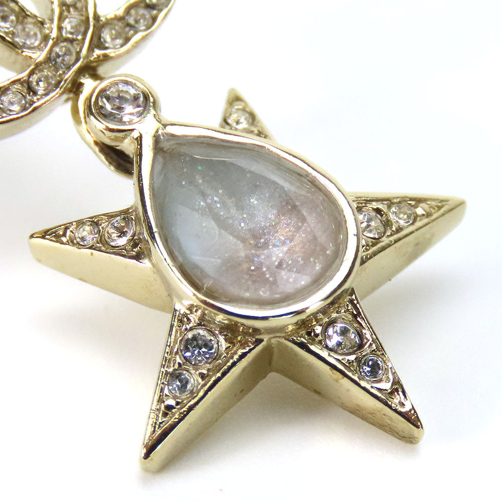 CHANEL Pierce metal gold COCO Mark