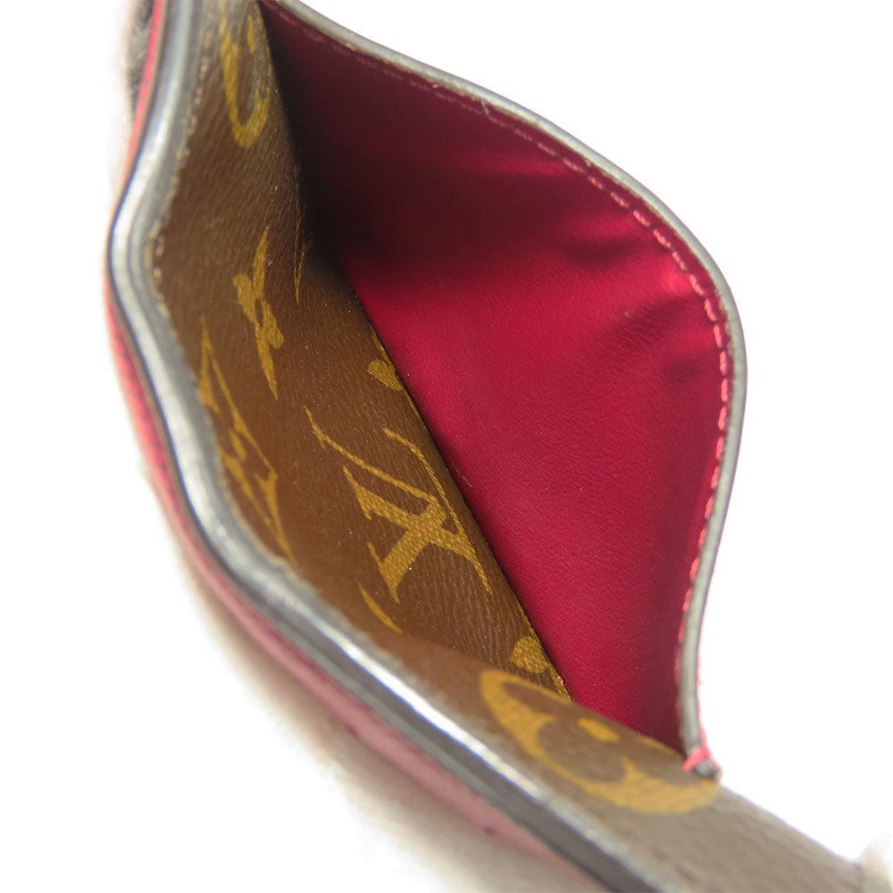 LOUIS VUITTON Bifold Wallet M69433 Monogram Fuchsia Portefeuille juliet Women  d