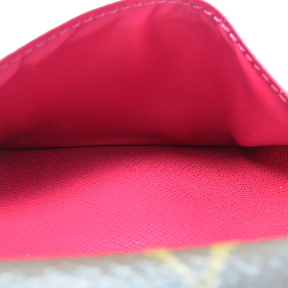 LOUIS VUITTON Bifold Wallet M69433 Monogram Fuchsia Portefeuille juliet Women  d