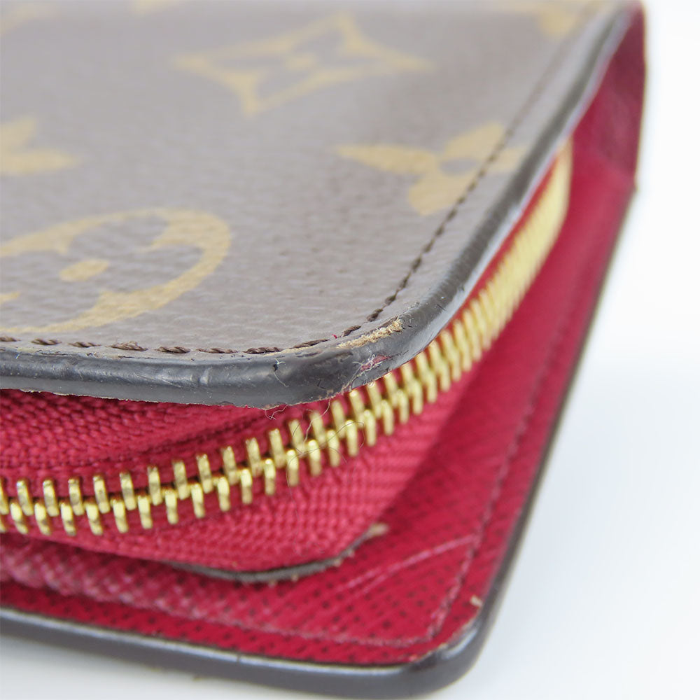 LOUIS VUITTON Bifold Wallet M69433 Monogram Fuchsia Portefeuille juliet Women  d