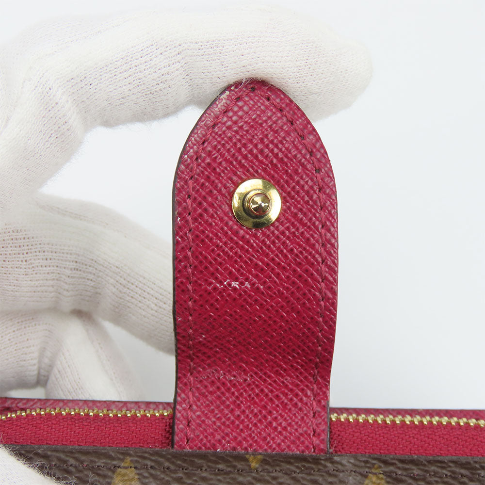 LOUIS VUITTON Bifold Wallet M69433 Monogram Fuchsia Portefeuille juliet Women  d
