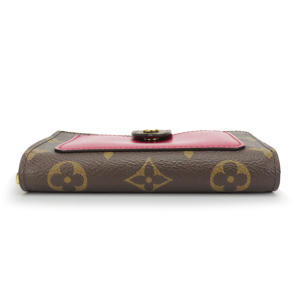 LOUIS VUITTON Bifold Wallet M69433 Monogram Fuchsia Portefeuille juliet Women  d