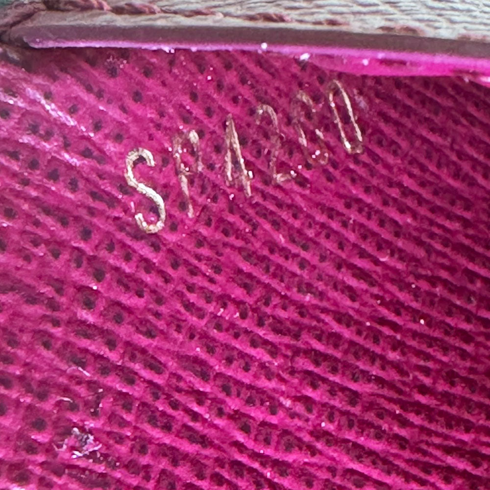 LOUIS VUITTON Bifold Wallet M69433 Monogram Fuchsia Portefeuille juliet Women  d