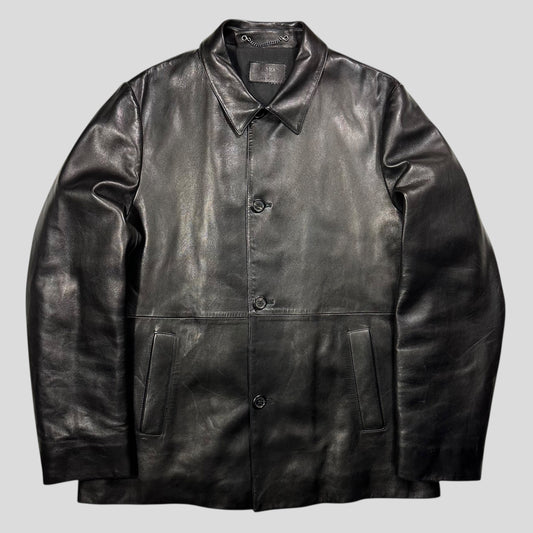 Prada Milano AW99 Calf Leather Padded Chore Jacket - IT52 (L)