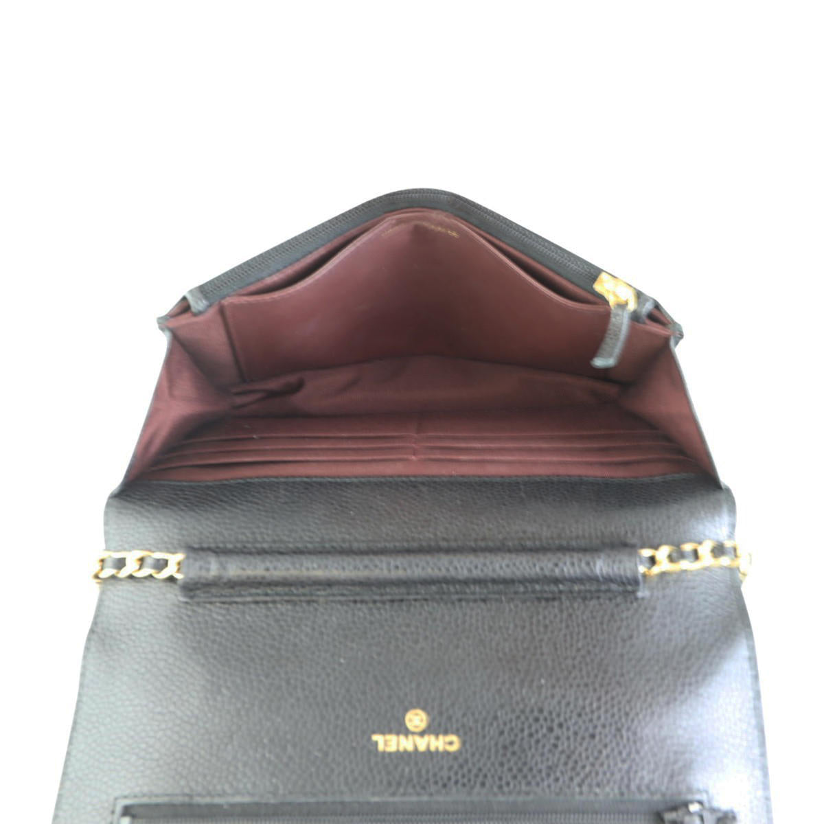 Chanel Classic Wallet on Chain | Gold Tone Hardware