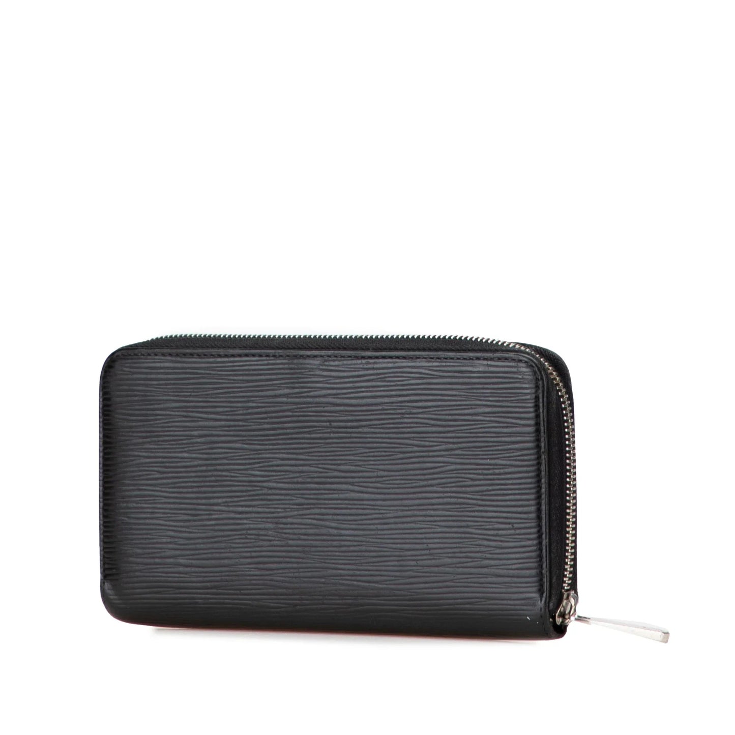 Black Louis Vuitton Epi Zippy Long Wallet