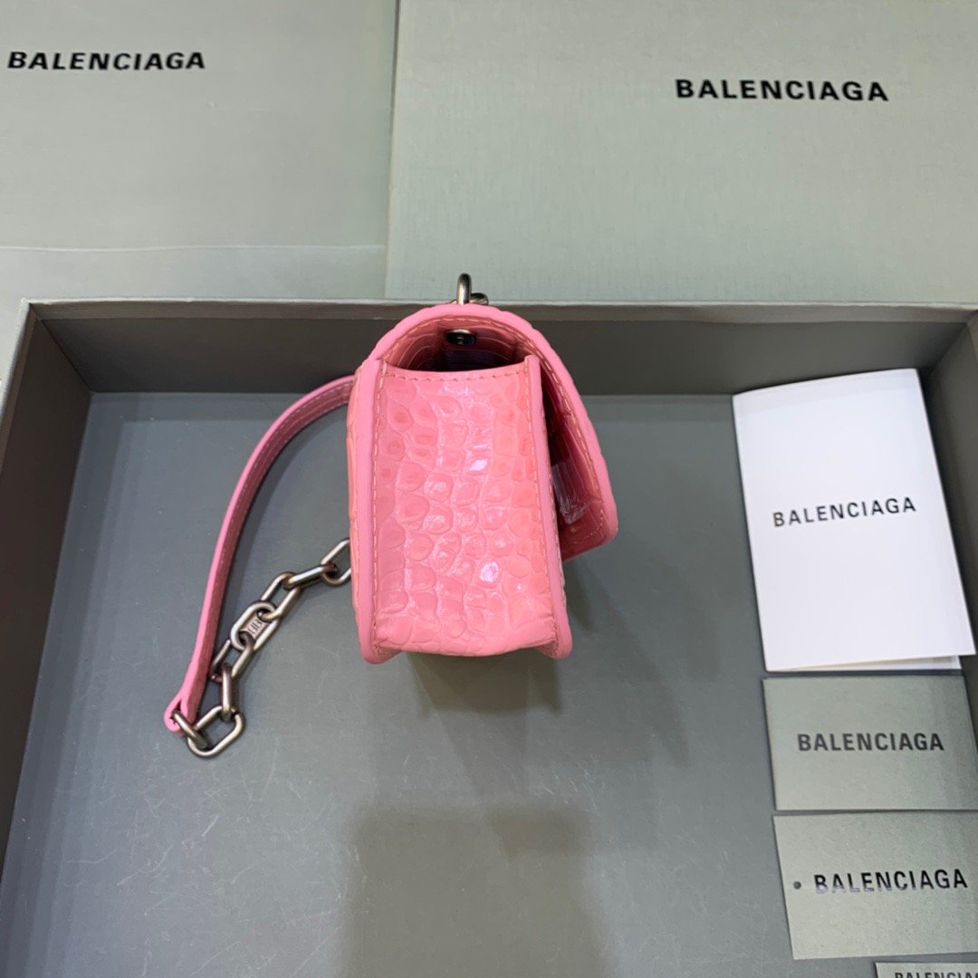 Top Quality Gossip Small On Chain Shoulder Bag Pink, For Women,  Bags 7.4in/19cm