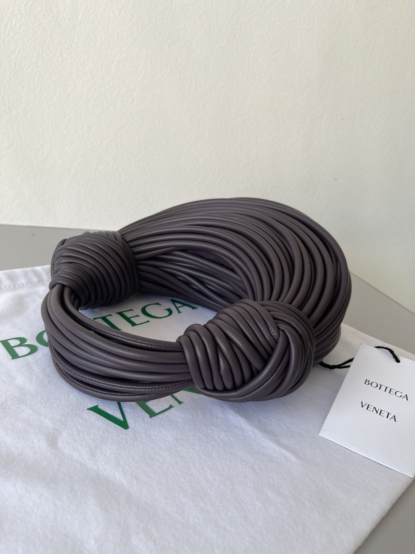 Top Quality Double Knot Dark Violet, For Women, Bags 9.8in/25cm