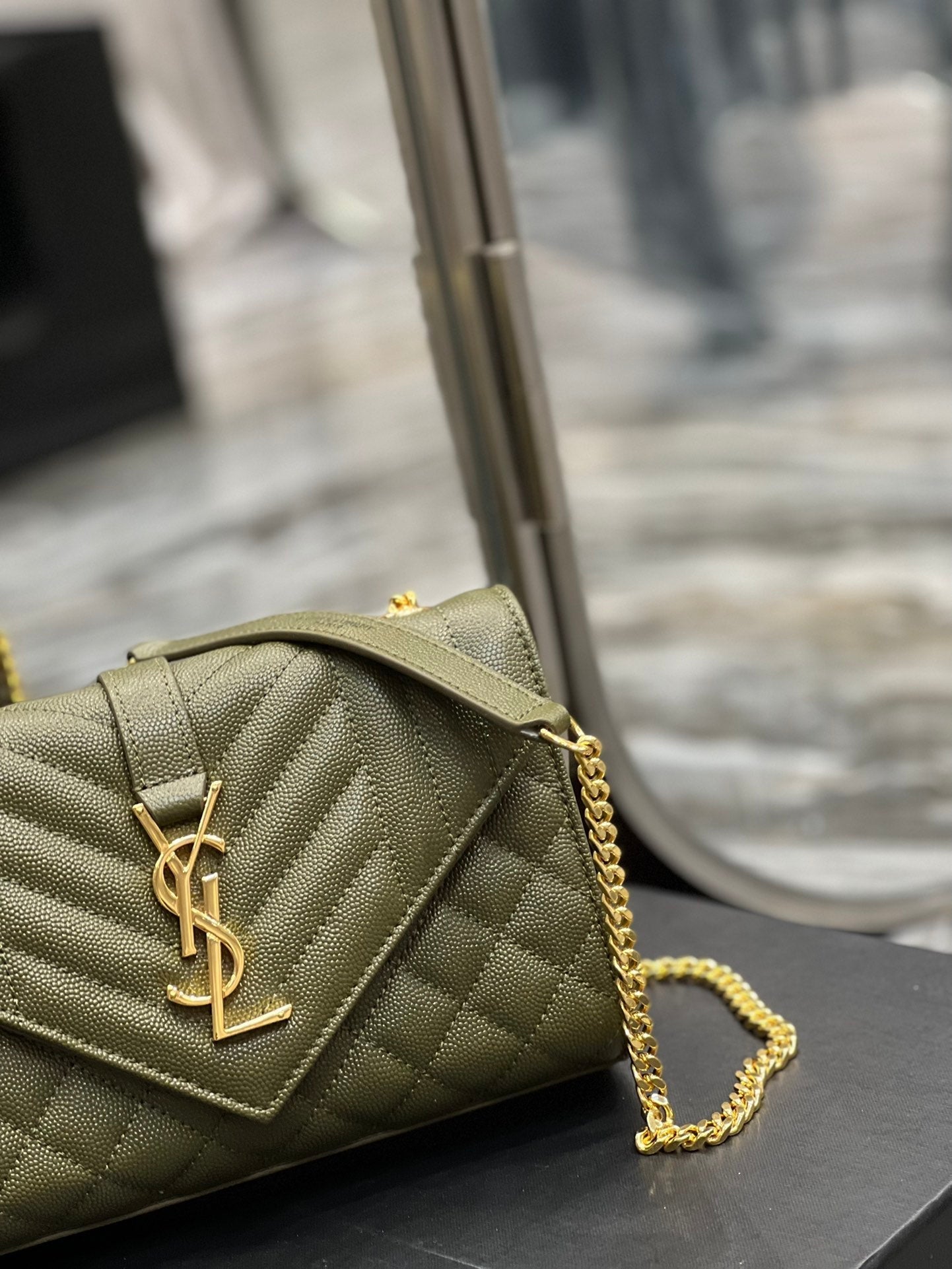 YSSL Small Bag In Mix Matelasse For Women 8in/21cm YSL