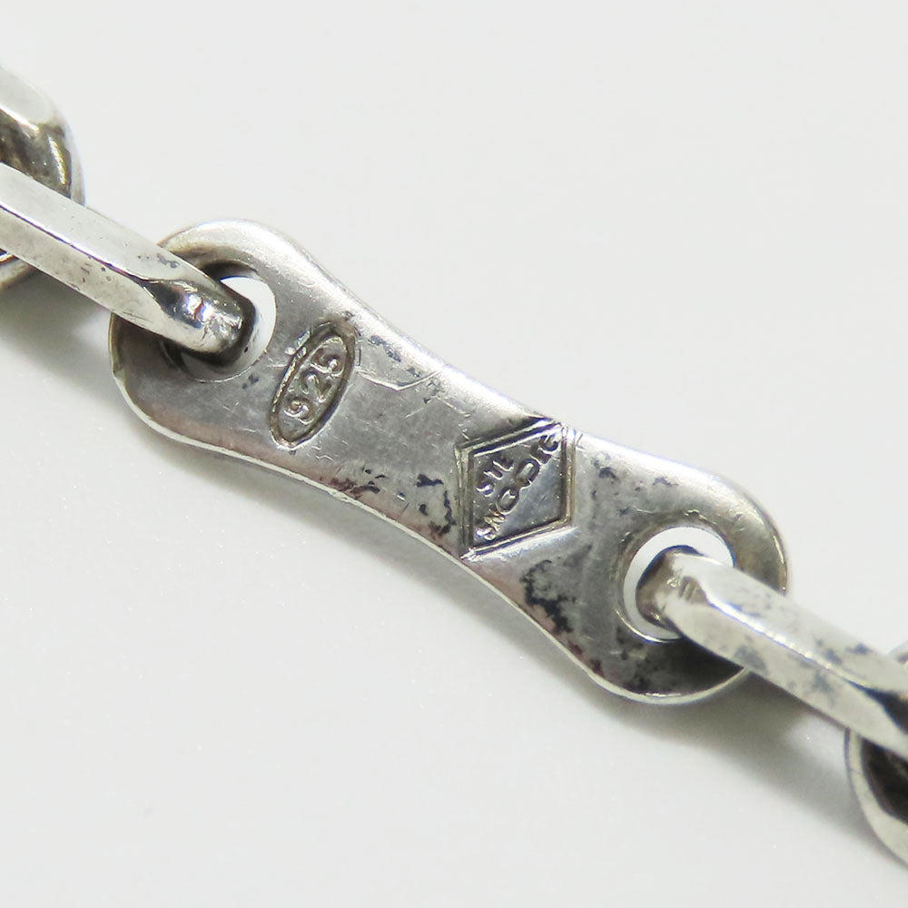 HERMES Bag charm Leather, Silver925 Red animal Women  d