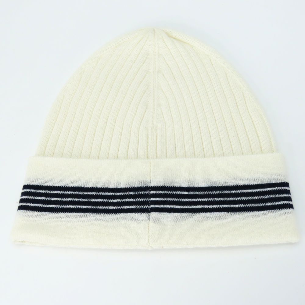 Chanel Knit Cap Cashmere Cotton Knit Cap