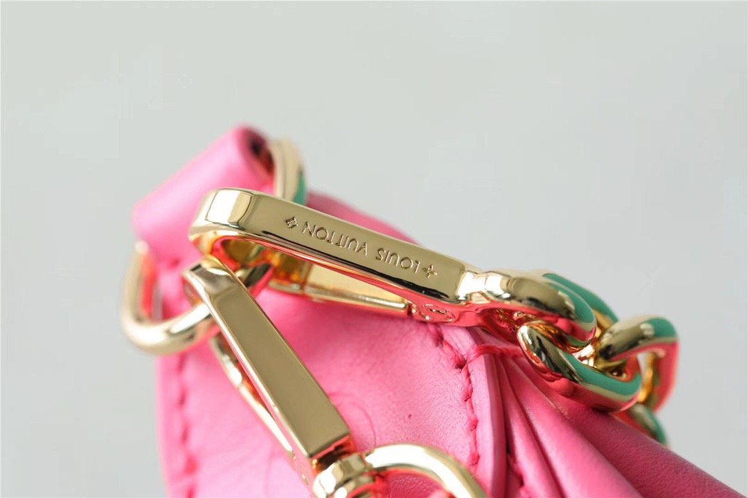 Top Quality Over The Moon Bag Handbags For Women In Dragon Fruit Pink 10.8in/28cm Top Quality M59915