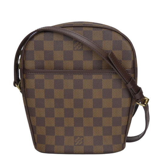 LOUIS VUITTON Shoulder Bag N51294 Damier Ebene Ipanema PM Women