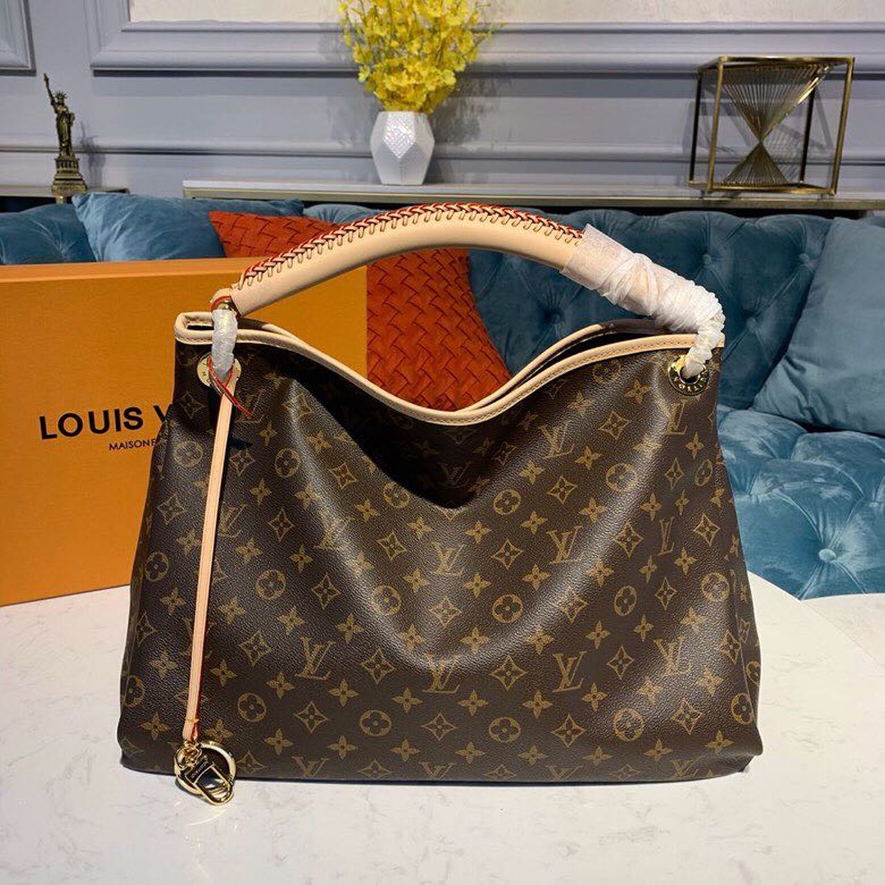 Top Quality Artsy MM Monogram Canvas For Women, Womens Handbags 16.1in/41cm Top Quality M44869