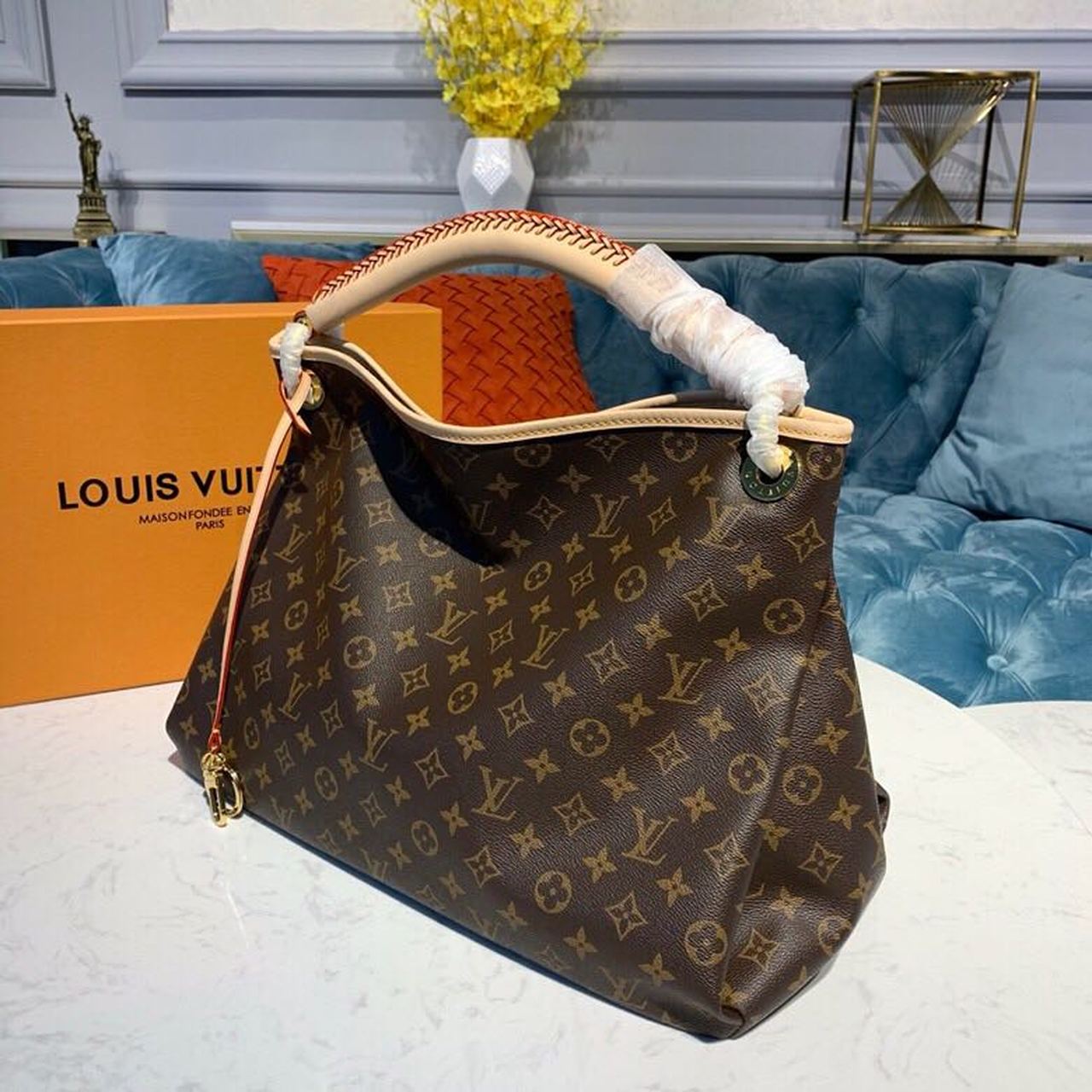Top Quality Artsy MM Monogram Canvas For Women, Womens Handbags 16.1in/41cm Top Quality M44869