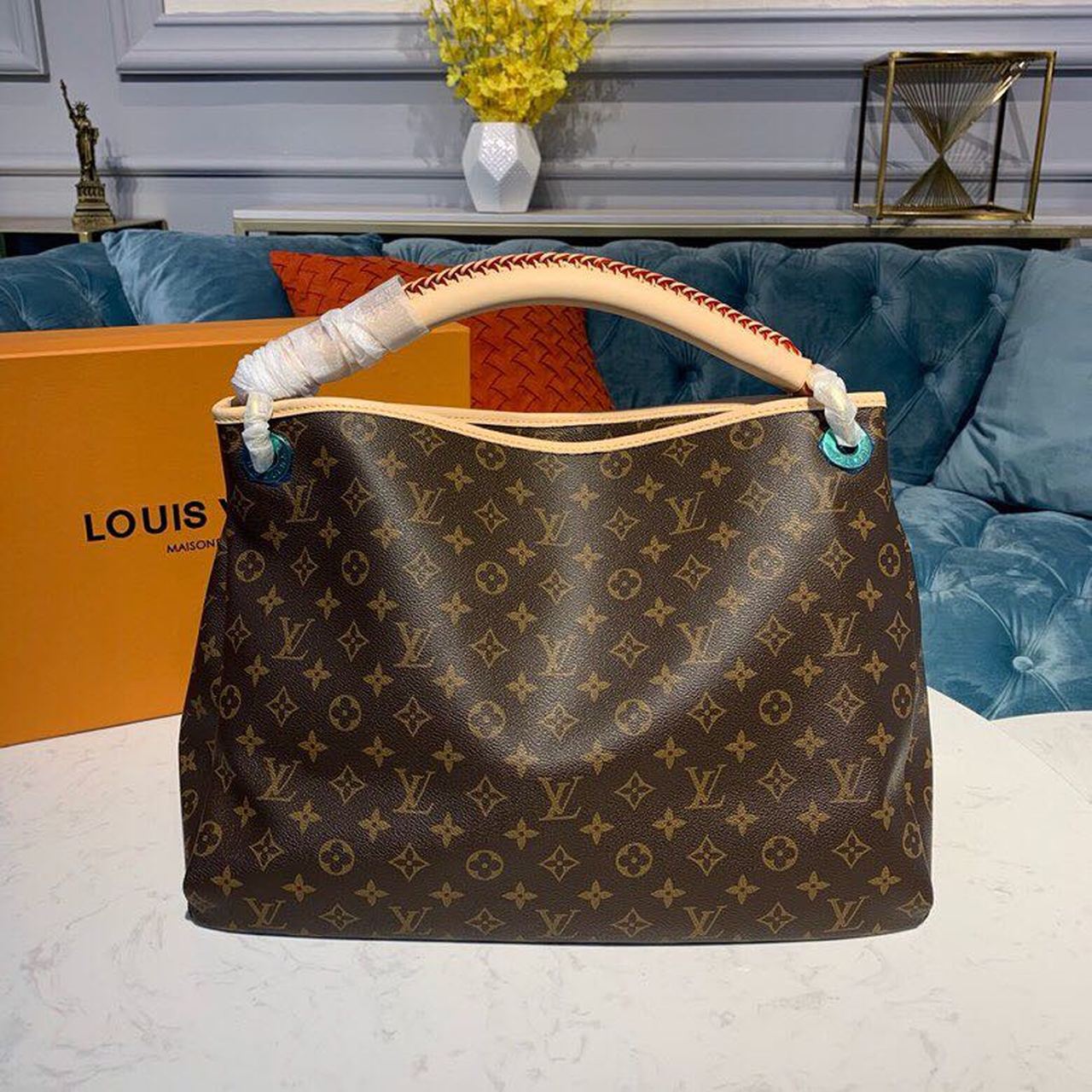 Top Quality Artsy MM Monogram Canvas For Women, Womens Handbags 16.1in/41cm Top Quality M44869
