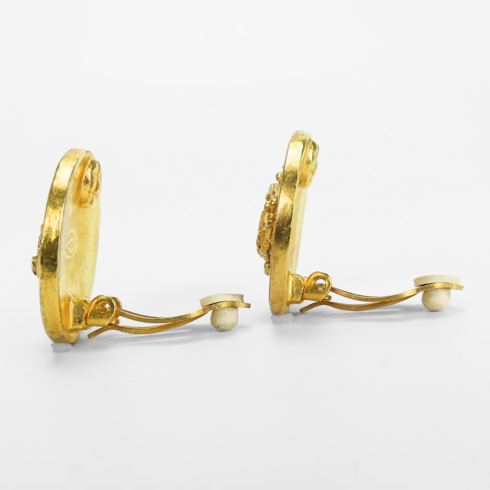 Chanel COCO Mark Earrings