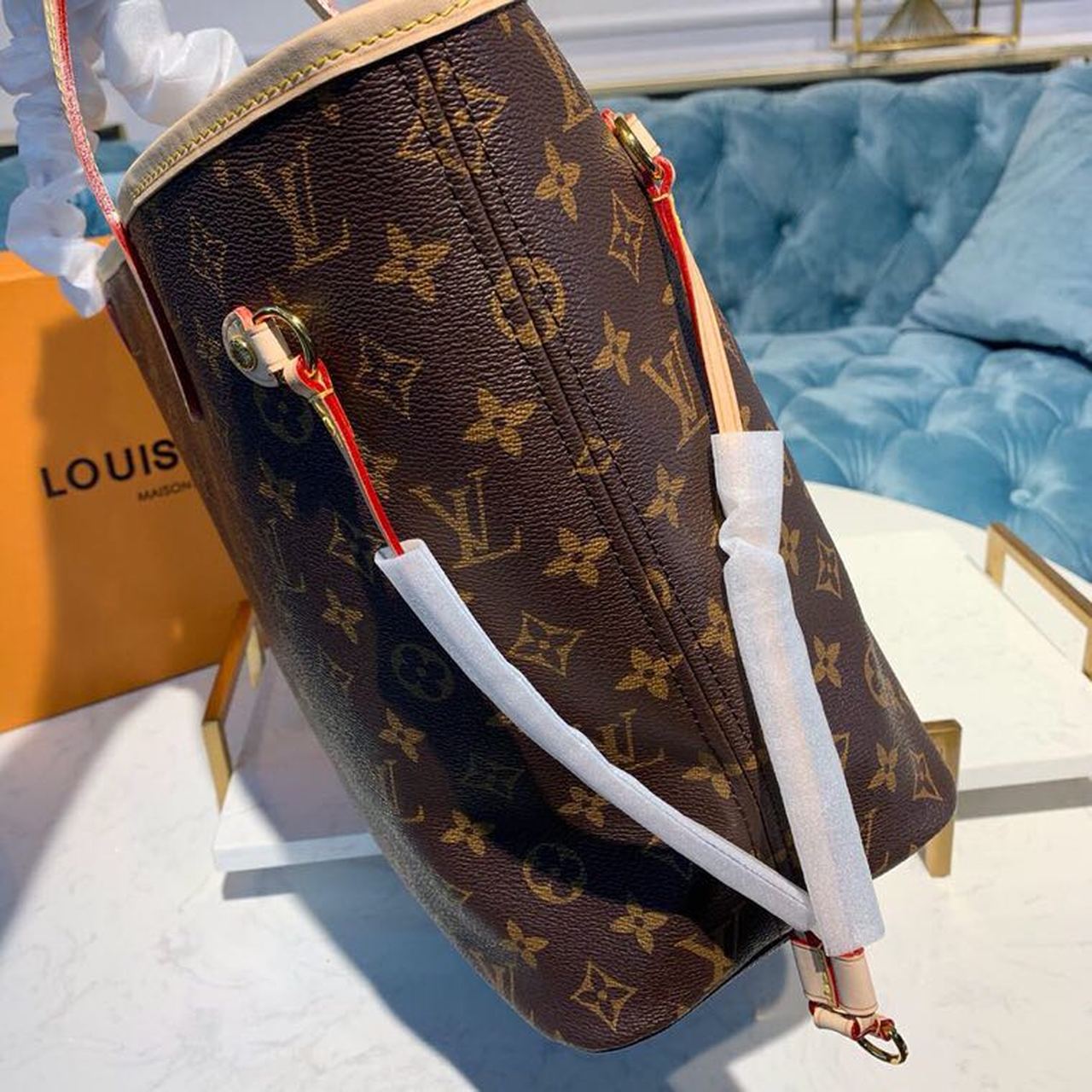 Top Quality Neverfull MM Tote Bag Monogram Canvas For Women, Womens Handbags, Shoulder Bags 12.6in/32cm Top Quality M40995