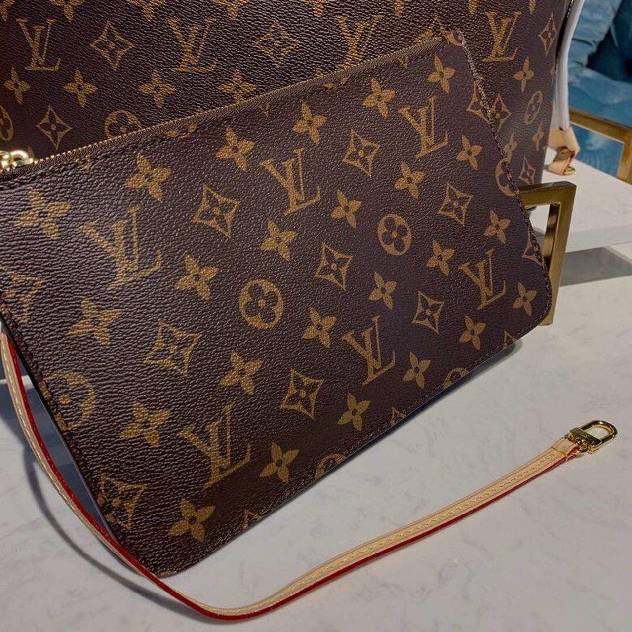 Top Quality Neverfull MM Tote Bag Monogram Canvas Beige For Women,  Shoulder Bags 12.6in/32cm Top Quality M40995
