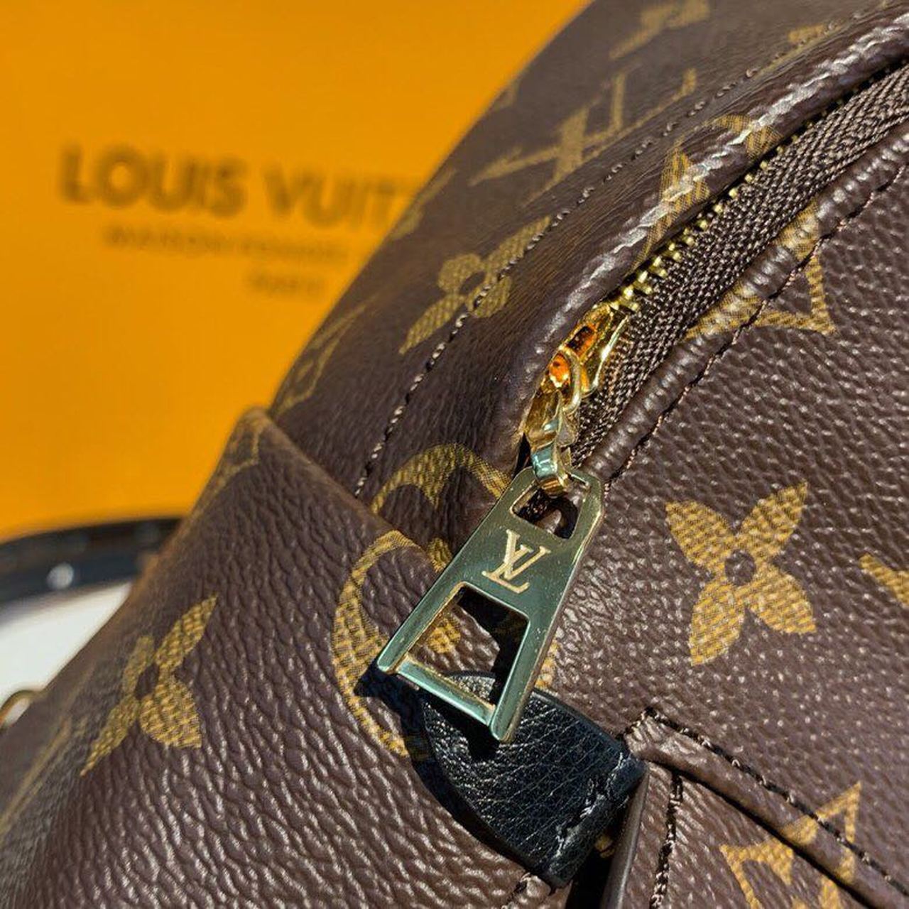 Top Quality Palm Springs Mini Backpack Bag 22cm Monogram Canvas Spring/Summer Collection M41562, Brown