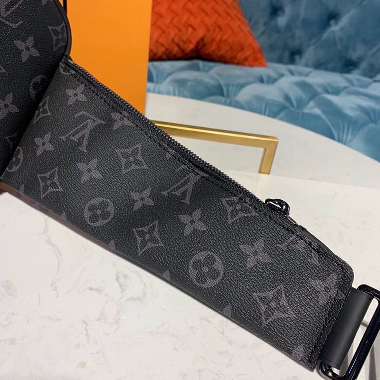 Top Quality Bumbag Monogram Eclipse Canvas For Men, Belt Bags 11in/28cm Top Quality M42906