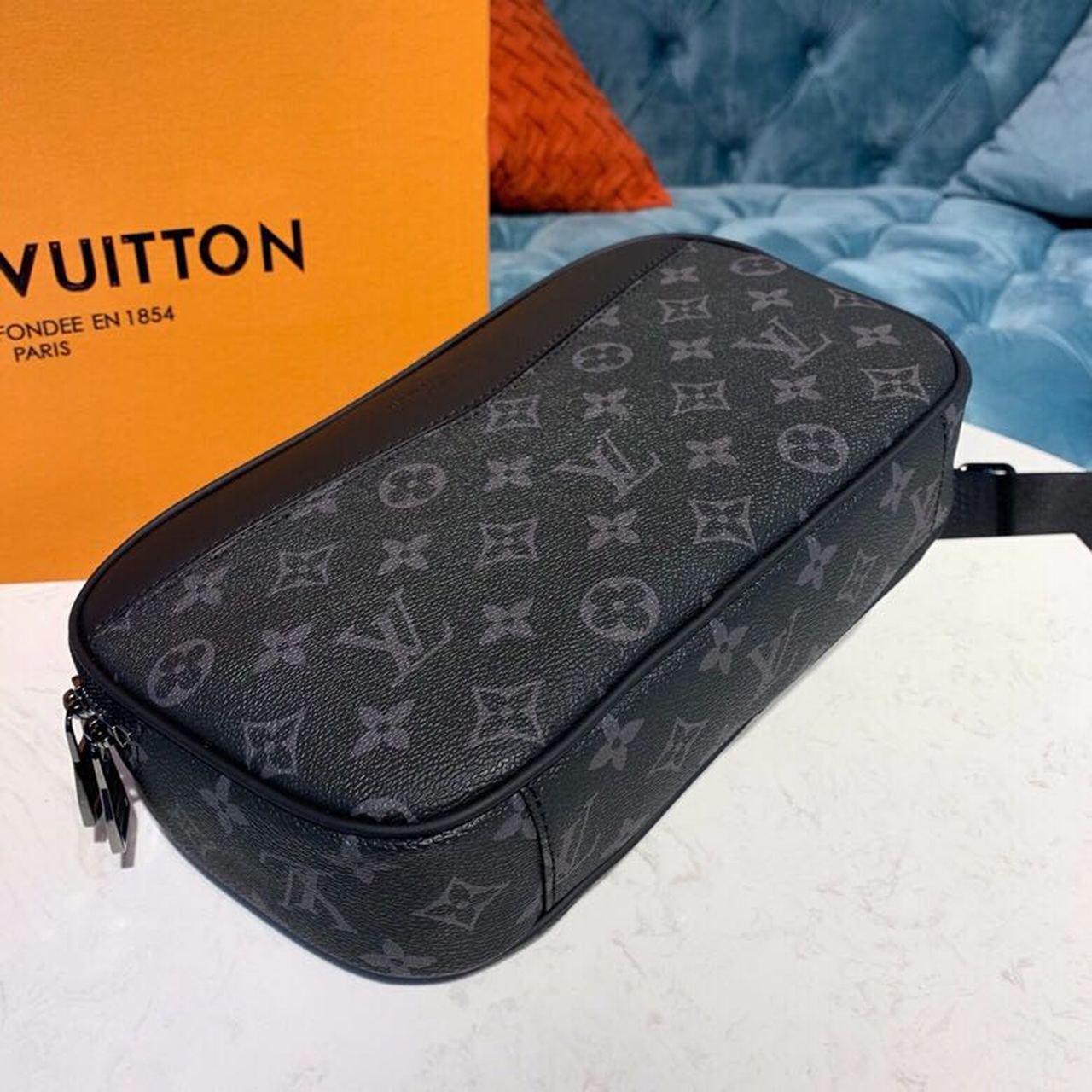 Top Quality Bumbag Monogram Eclipse Canvas For Men, Belt Bags 11in/28cm Top Quality M42906
