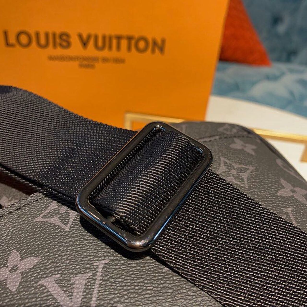 Top Quality Bumbag Monogram Eclipse Canvas For Men, Belt Bags 11in/28cm Top Quality M42906