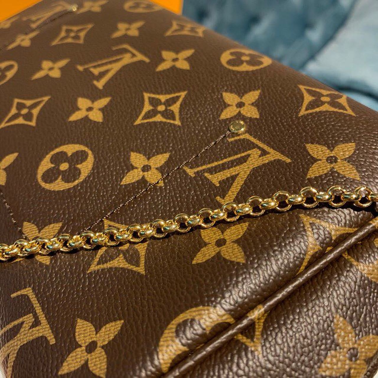 Top Quality Favorite MM Clutch Monogram Canvas For Women, Womens Handbags, Shoulder And Crossbody Bags 10.2in/26cm Top Quality M40718