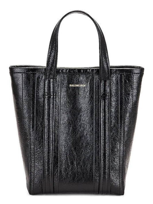 Luxury Balenciaga Trending 2025 Barbes Small Shopper Tote Bag Black