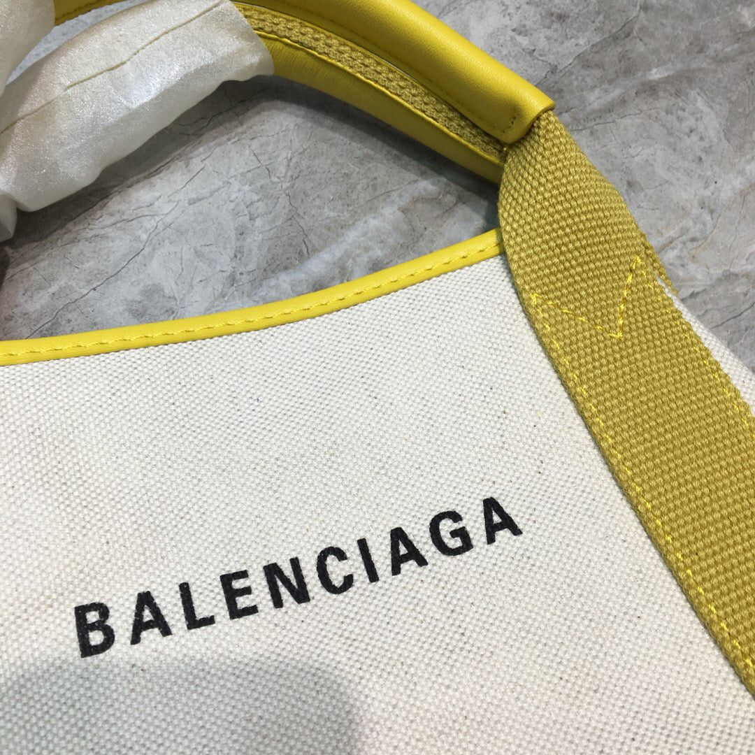 Top Quality Navy XS Tote Bag In Yellow, For Women,  Bags 12.6in/32cm