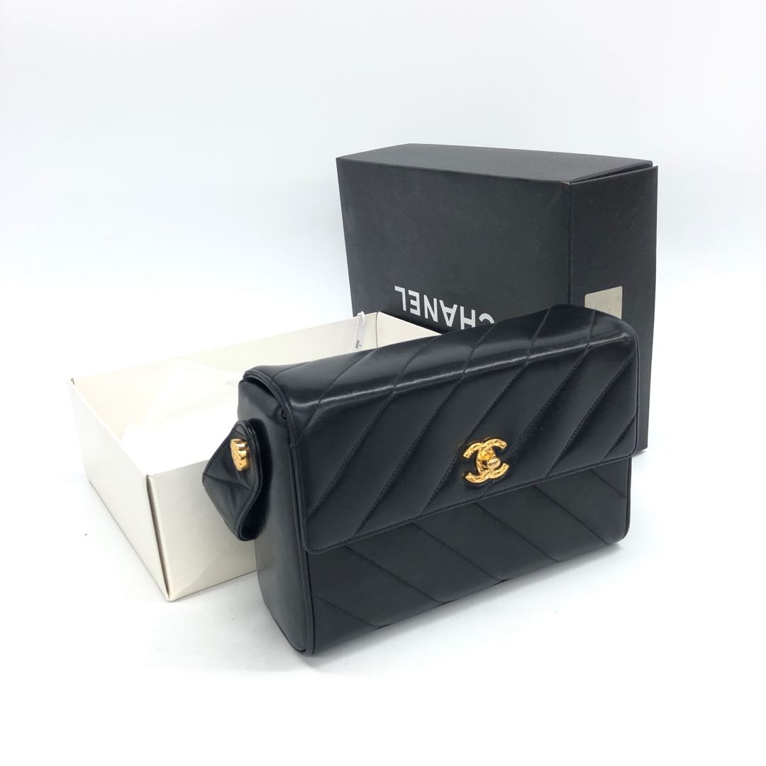 Chanel Kelly Lambskin Handbag