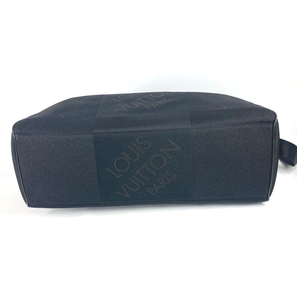 LOUIS VUITTON Boston Duffel bag M93601 Damier Jean Canvas black Damier Jean Albatross unisex(Unisex)