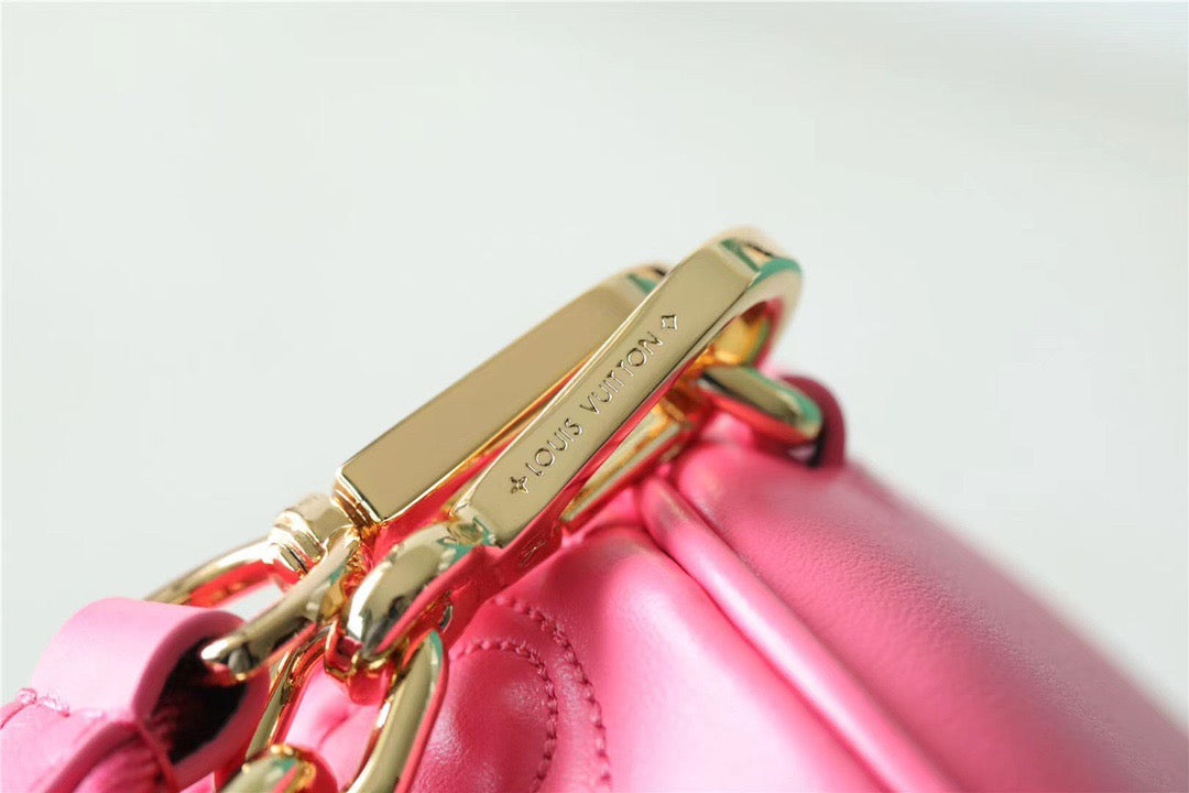 Top Quality Papillon BB Bag Classic Monogram For Women 20cm Dragon Fruit Pink Top Quality M59826
