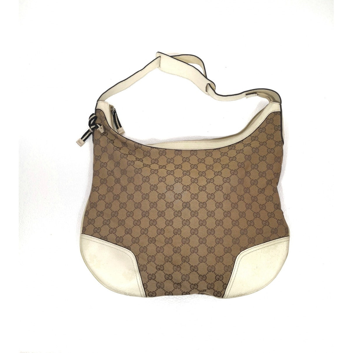 Gucci jackie    beige cloth handbag