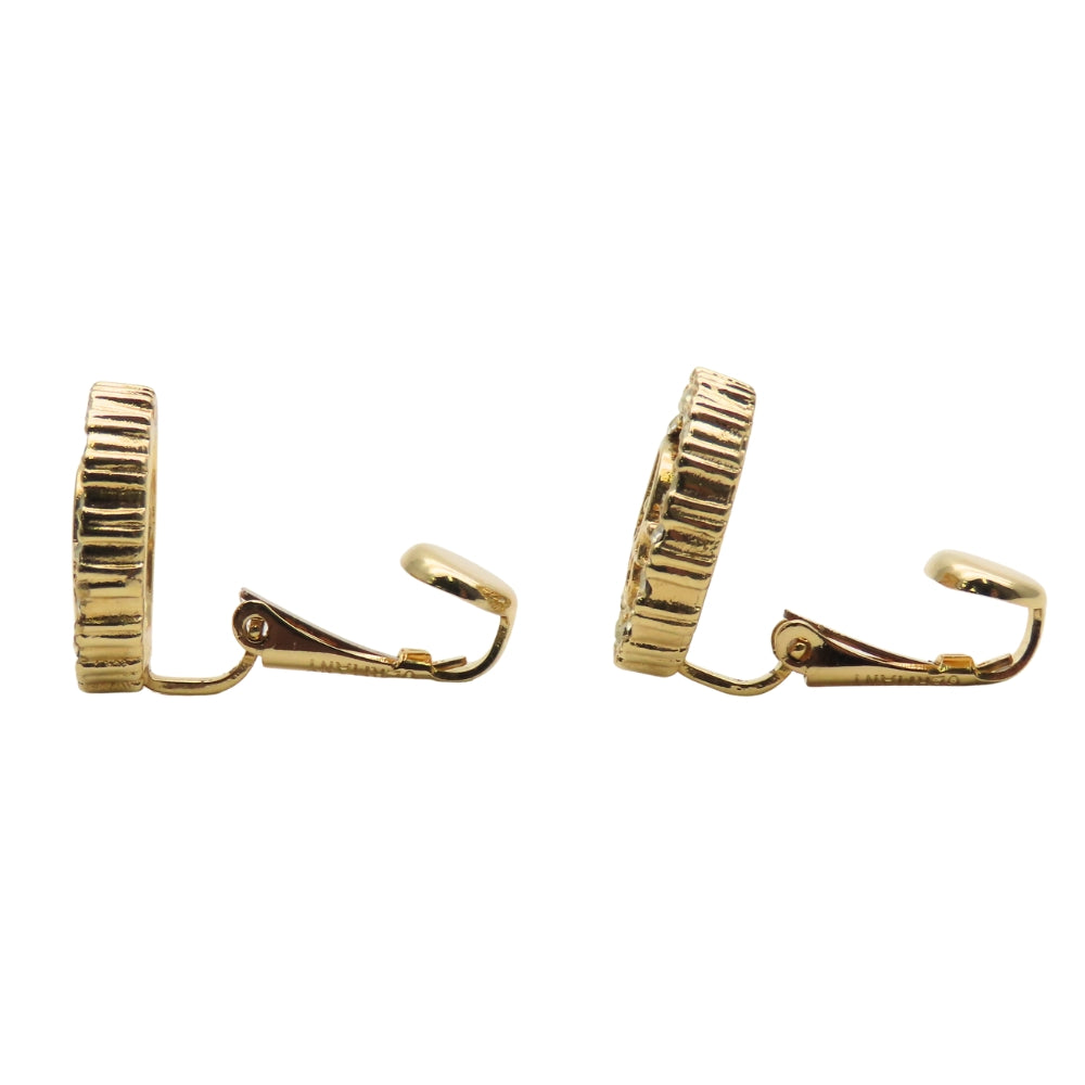 Christian Dior CD Logo Earrings