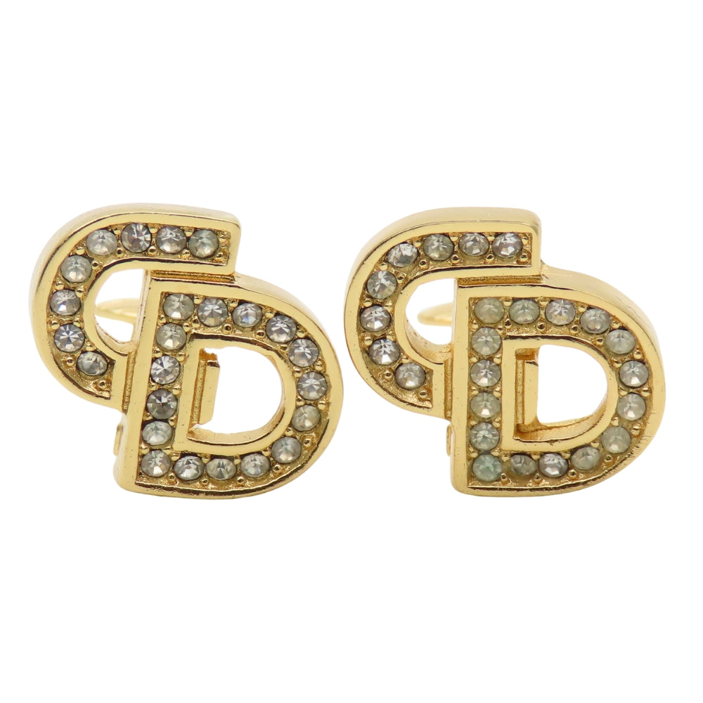 Christian Dior CD logo Earrings